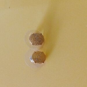 Karis Diamond Accent Stud Earrings in 18K YG Plated Retail